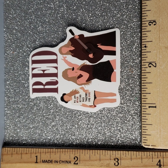 10/$10 RED Taylor Swift Waterproof Sticker CONCERT ERAS - Picture 2 of 7